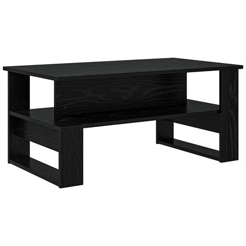 Tavolino da salotto Rovere Nero 90 x 50 x 40 cm - Foto 1