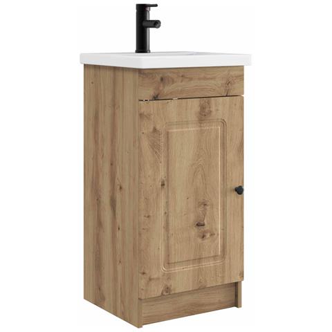 Mobile da bagno con lavabo Rovere Artigianale 42 x 40 x 84,5 cm - Foto 1