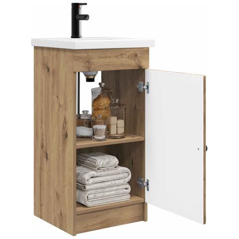 Mobile da bagno con lavabo Rovere Artigianale 42 x 40 x 84,5 cm - Foto 2