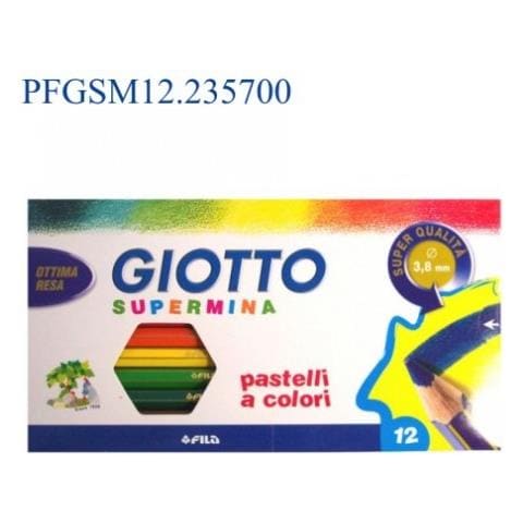 Matita colorata Supermina 235700 - 3,80 mm Dimensione Mina - Assortito Mina - Assortito Corpo - 12 / Set - Foto 2