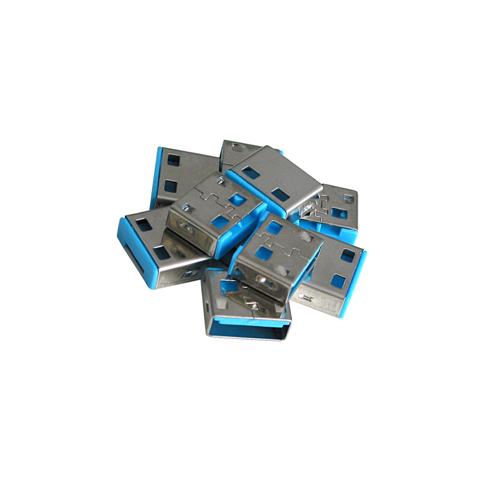 Serrature addizionali per porte USB Blu - Foto 1