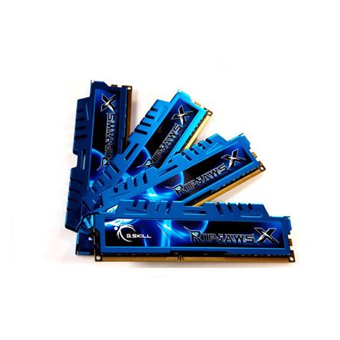 Memoria Dimm RipjawsX 32 GB (4 x 8GB) DDR3 1600Mhz CL9 Non-ECC Dissipatore Blu - Foto 1
