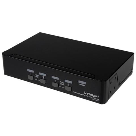 Switch KVM DisplayPort USB a 4 porte con audio - Foto 1