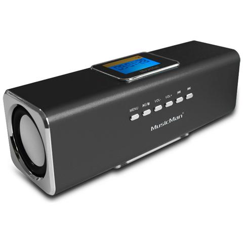 RMS 6W, 150Hz-18kHz, 4 Ohms, S / N 80 dB, FM, USB, MicroSD, Line In 3.5mm, LCD, 270g - Foto 3