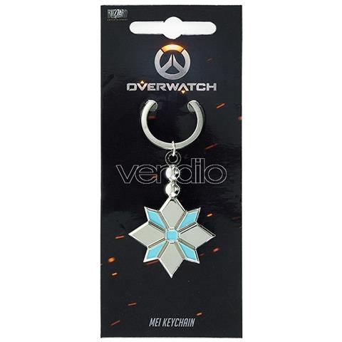 Portachiavi Overwatch Metal Keychain Mei - Foto 2