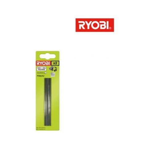 Set Di 2 Coltelli Monouso In Metallo Duro Ryobi Per Pialle 82mm Pb82a2 - Foto 2