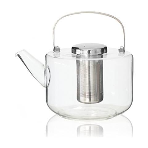 Bjorn, Teiera In Vetro Trasparente, Grande - Foto 1