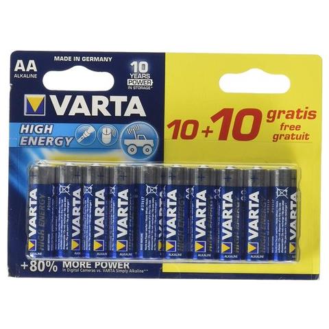 Lr6, Aa, 1.5v, Alcalino, 10+10 Pz - Foto 1