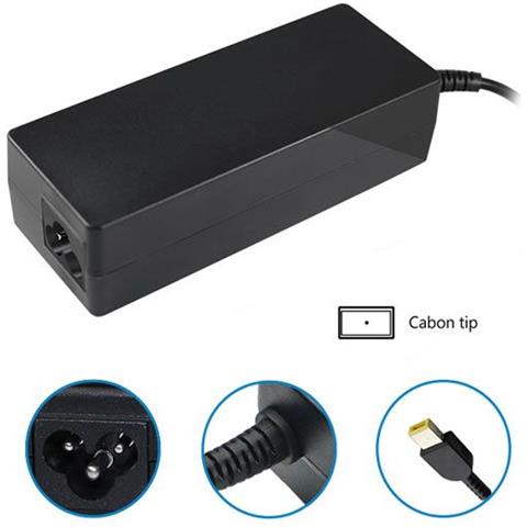 Alimentatore Notebook 90w 20v 4,5a Compatibile Ibm Lenovo Connettore Rettangolare - Foto 2
