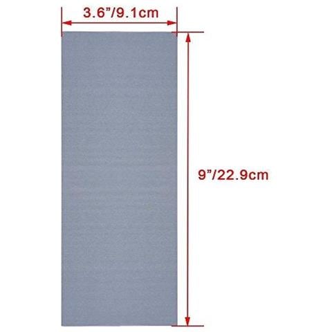 36 Pezzi Wet And Dry Carta Vetrata Assortimento 1500 2000 2500 3000 5000 7000 Alta Carta Vetrata Grana Assortiti 9 X 36 Pollici Carta Abrasiva Per Automotive Levigatura Del Legno Di Elementi Di Finitura - Foto 2
