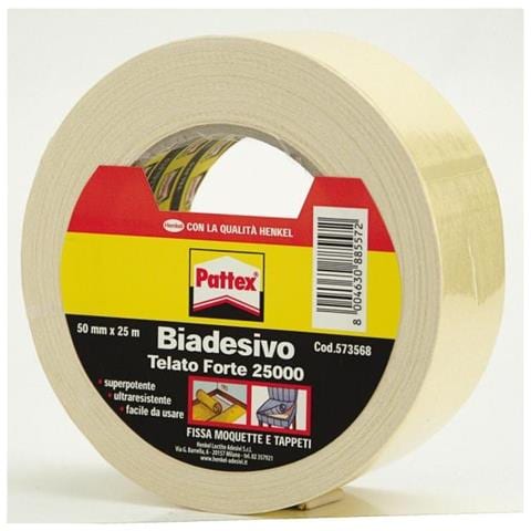 Biadesivo Telato Forte 25000 50mm x 25m - Foto 1
