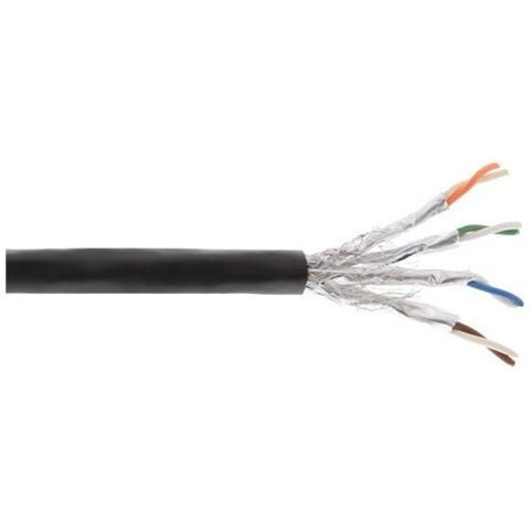Cavo di Rete Cat7a Nero 50 m 70050P - Foto 1