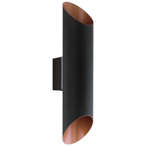 AGOLADA, Outdoor wall lighting, Nero, Rame, Acciaio galvanizzato, IP44, I, LED - Foto 1