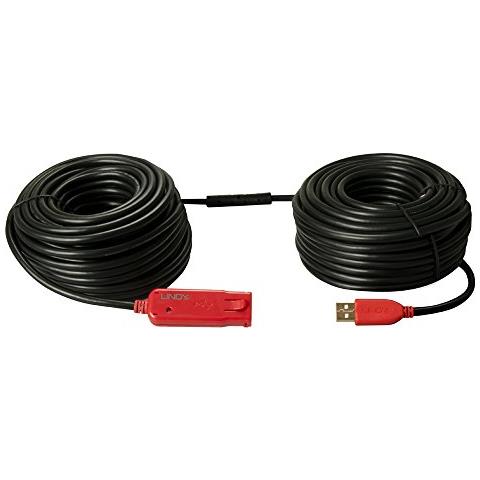 42923 30m USB A USB A Nero, Rosso cavo USB - Foto 2