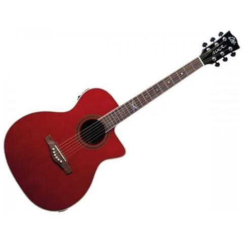 Chitarra Acustica Eko Nxt A100ce See Through Red - Foto 1