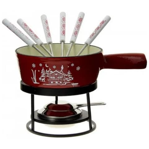 Set per Fonduta HHF-078 Colore Rosso - Foto 2