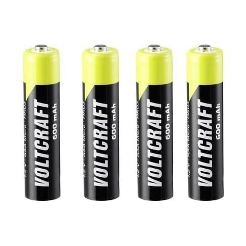Endurance Micro Aaa -akku Nimh 600 Mah 1.2 V 4 St. (vc-12175585) - Foto 1