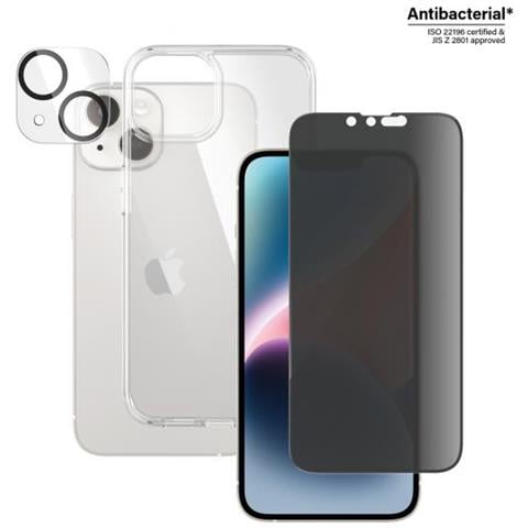 Pg Bund Iph 2022 6.1uwf Prv Scrprt Hc Pp Pellicola Proteggischermo Trasparente Apple 1 Pz - Foto 1