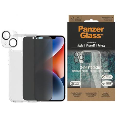 Pg Bund Iph 2022 6.1uwf Prv Scrprt Hc Pp Pellicola Proteggischermo Trasparente Apple 1 Pz - Foto 3