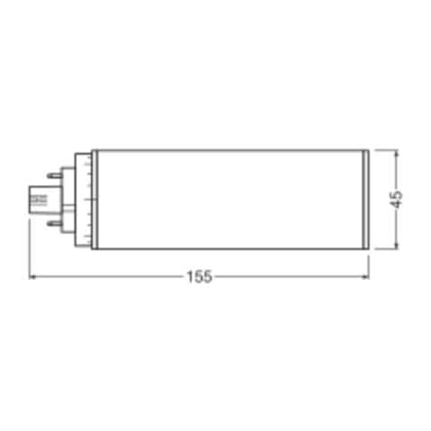 Ledvance Lampadina Led One End Connection Gx24q-3 Opale 16w 1620lm 3000k Ip20 120° [lv-4058075822337] - Foto 4
