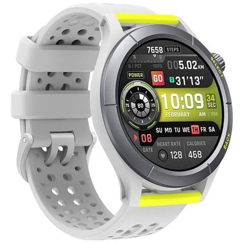 Smartwatch Cheetah Display 1.39" AMOLED Digitale 46.7 mm Touch screen Bluetooth GPS Colore Grigio - Foto 2