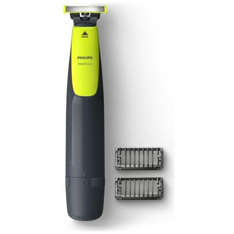 Oneblade Qp2510/15 Regolabarba Bagnato E Secco Nero, Lime - Foto 1