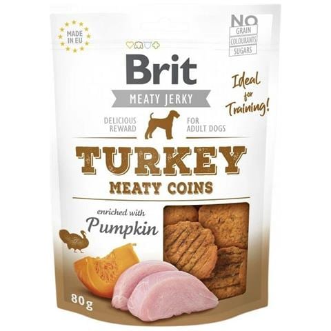 Snack Per Cani Brit Turkey Meaty Coins 200 G Tacchino - Foto 2