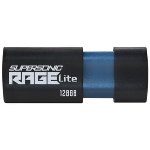 Supersonic Rage Lite Memoria USB 128 GB USB tipo A 3.2 Gen 1 (3.1 Gen 1) Nero, Blu - Foto 1