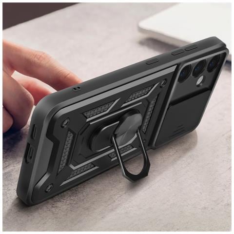 Cover Per Samsung S24 Plus Anti-urto Coprifotocamera Scorrevole - Foto 2