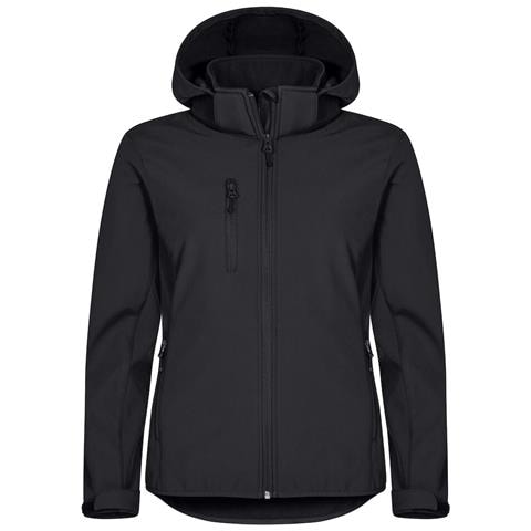 Classic Softshell Hoody Lady Nero S - Foto 1