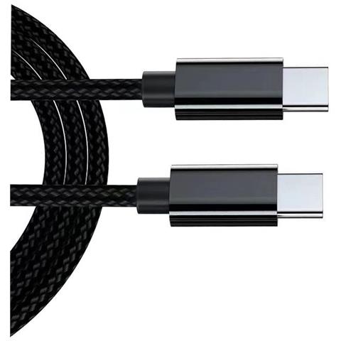 Confezione Da 2 Cavi Usb C A C Da 2 M Black - Foto 3