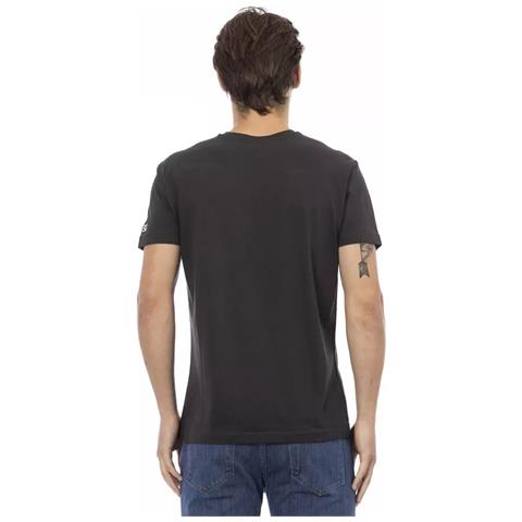 Maglietta In Cotone Nero - Xl - Foto 3