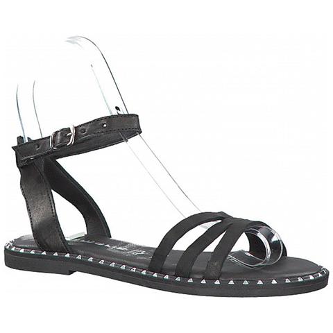 Black Low Heel Sandals Sandali Pelle Scarpe Donna Nero Eu 36, 28121 001 - Foto 2
