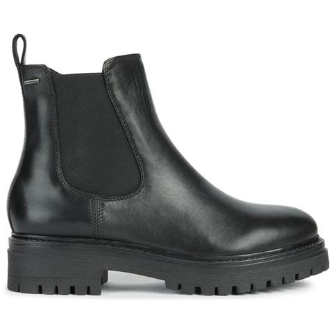 Iridea Abx Booties Stivaletti Pelle Di Mucca Scarpe Donna Nero Eu 37, D26d0a 00043 C9999 - Foto 2