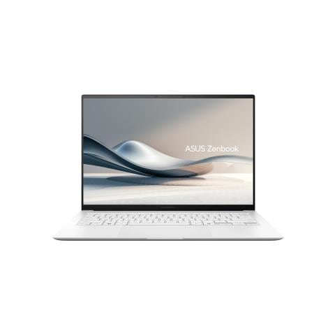 Zenbook S 14 UX5406SA-PV030W Intel Core Ultra 7 258V Computer portatile 35,6 cm (14") Touch screen WQXGA+ 32 GB LPDDR5x-SDRAM 1 TB SSD Wi-Fi 7 (802.11be) Windows 11 Home Bianco - Foto 1