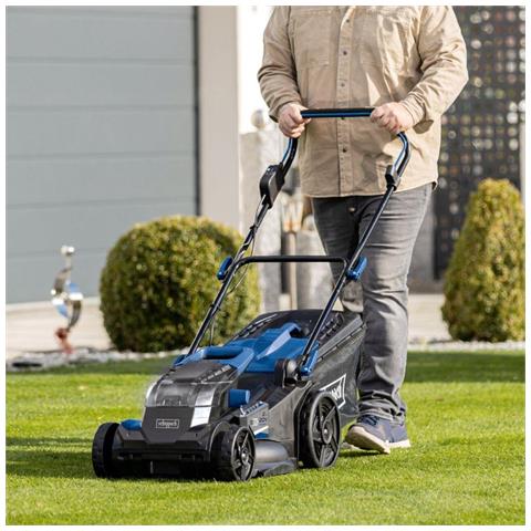 Rasaerba 4in1 Brushless 2x20v 43cm Senza Batteria Ixes Bc-mp430-x - Foto 2