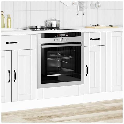 Armadio Forno Lucca Bianco In Legno Multistrato - Foto 3