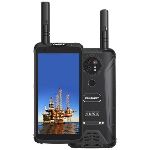Smartphone Rugged F5 4g, Android 12, 4gb Ram + 64gb. Schermo 5,5''. 48mpx + 8mpx + 13mpx Visione Notturna. Ip68 3 Livelli Di Protezione (anti-caduta, Polvere, Acqua) Dmr Walkie Talkie. - Foto 1