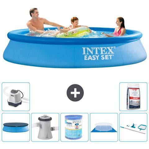 Piscina Fuori Terra - In Giro - 305x61 Cm - Blu - Include Accessori Coordinati A473 - Foto 1