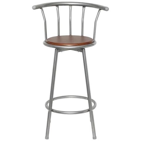 Lusso Casadino - Sgabelli Da Bar Set 2 Pz In Acciaio Marroni - Foto 1