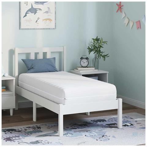 Materasso Bianco 70 x 140 cm Molle Insacchettate - Foto 2