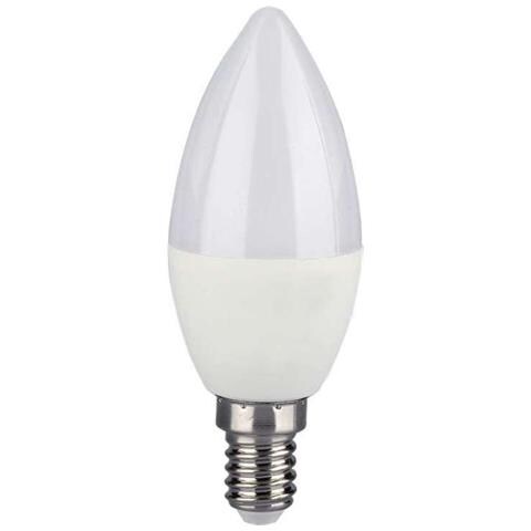 Lampadina LED E14 4,5W a Candela Compatibile con Google Home e Amazon Alexa RGB e 3 in 1 Dimmerabile, colore Bianco - Foto 1