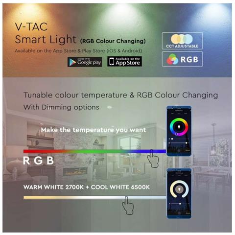 Lampadina LED E14 4,5W a Candela Compatibile con Google Home e Amazon Alexa RGB e 3 in 1 Dimmerabile, colore Bianco - Foto 4