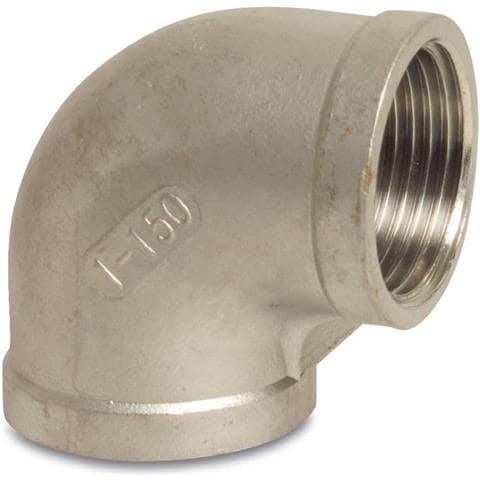 Curva In Acciaio Inox 90° Raccordo Filettato 1/4 V4a - Foto 1