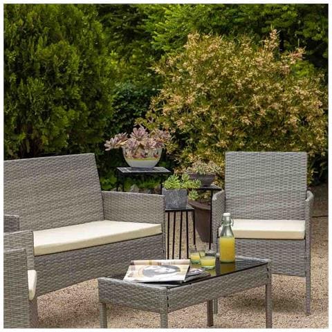 Set Di 3 Supporti Per Vasi Da Fiori In Metallo Nero - Foto 2