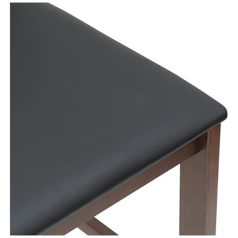 Sedie da pranzo 2 pcs Marrone Chiaro 40 x 47,5 x 99,5 cm - Foto 9
