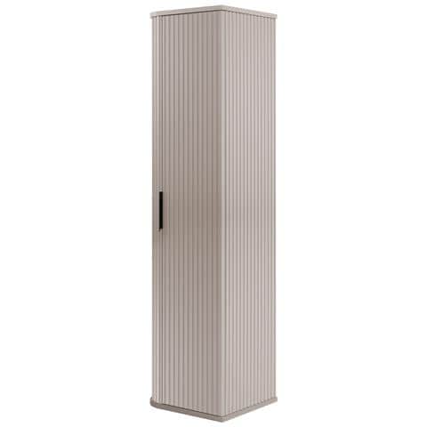 | Armadio alto 139 cm - Beige, tonalità cashmere - Arredo bagno, Arredo bagno, Armadio alto per il bagno, Beige, Cassettiera per il bagno - Foto 2