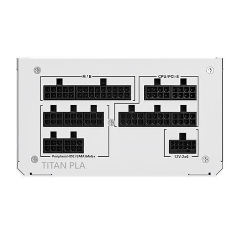 TITAN PLA 1000W alimentatore per computer 20+4 pin ATX ATX Bianco - Foto 7