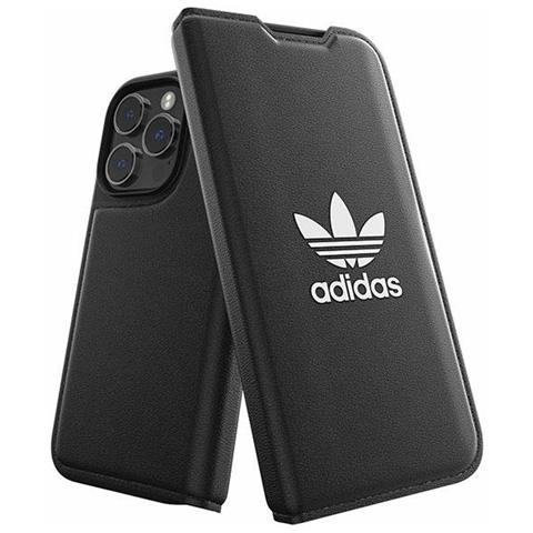 Custodia Adidas Or Booklet Case Basic Per Iphone 14 Pro - Bianco E Nero - Foto 1