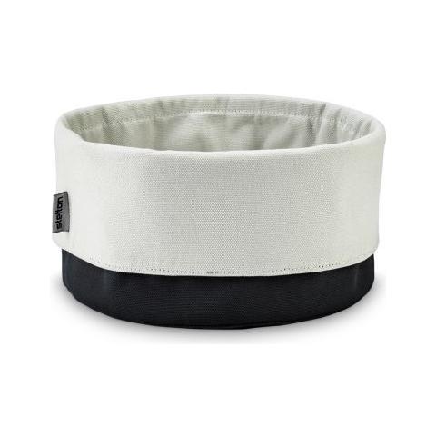 Portapane in tessuto colore nero / sabbia - Foto 2